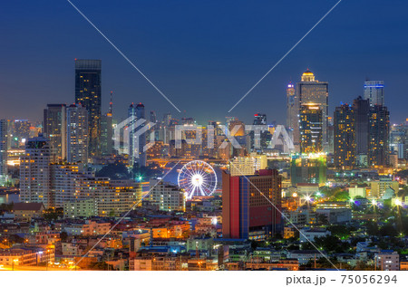 Bangkok Ferris Wheel 75056294