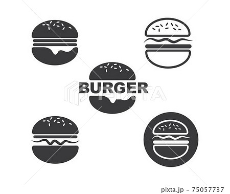burger icon vector illustration design 75057737
