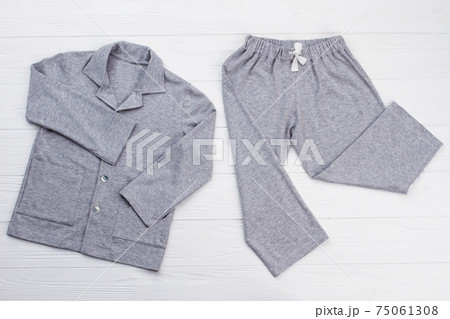 Boys' pajama set on white Boys' pajama set on white 75061308