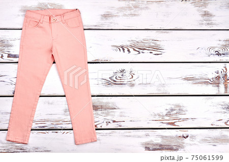Teen girls modern summer trousers. Teen girls modern summer trousers. 75061599