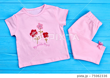 New cotton clothes for toddler girl. 75062336
