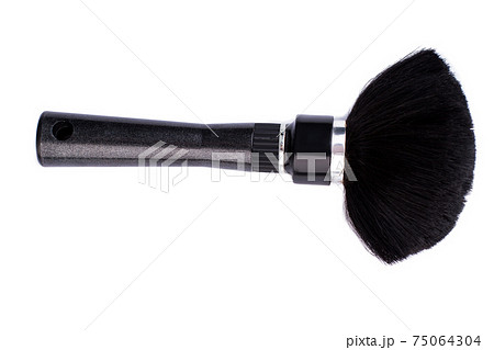 Professional makeup brush on white background. 75064304