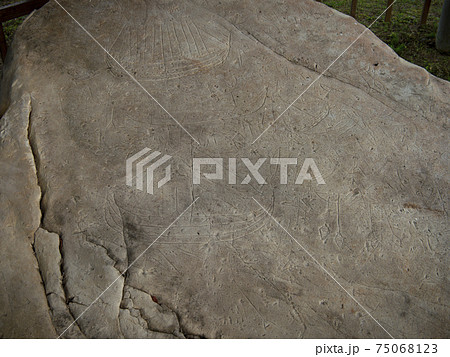 徳之島 戸森の線刻画 徳之島 戸森の線刻画 75068123