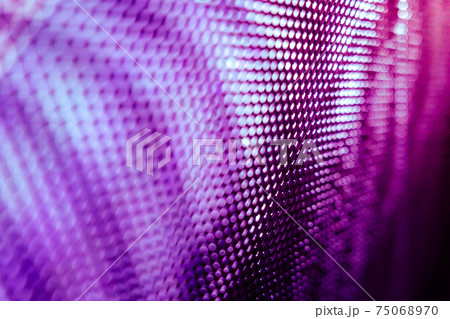 CloseUp LED blurred screen. LED soft focus background. abstract background ideal for design. 75068970