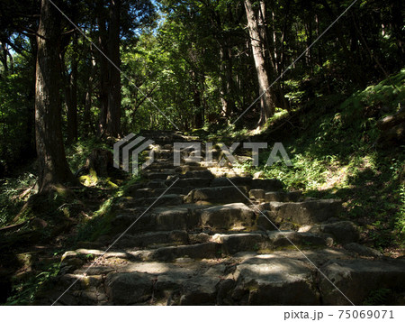 和歌山県　新宮市　神倉神社　石段 75069071