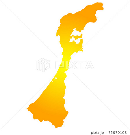 石川県地図 75070108