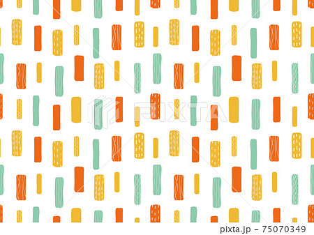 北欧風ランダムストライプの背景 シームレスのイラスト素材