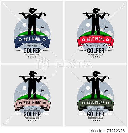 Golf club logo design.  75070368