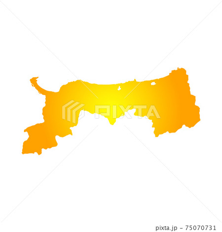 鳥取県地図 75070731