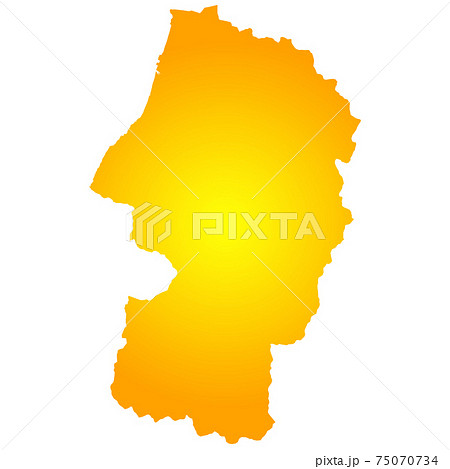 山形県地図 75070734