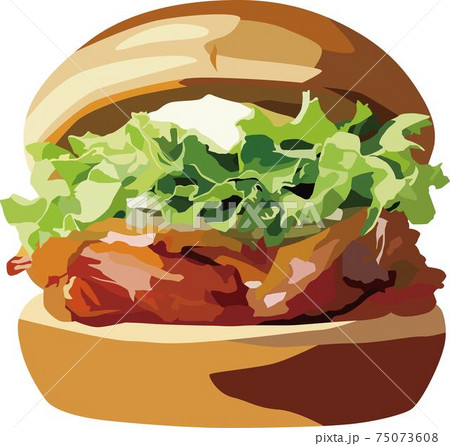 てりやきチキンバーガー 75073608