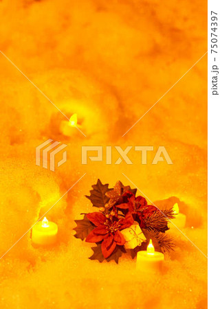 岩手県北上市のゆきでかまくらと装飾 岩手県北上市のゆきでかまくらと装飾 75074397