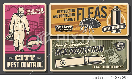 Pest control, protection against insects poster 75077095