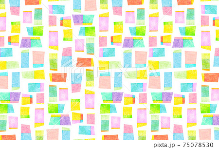 背景素材　カラフルテクスチャー 75078530