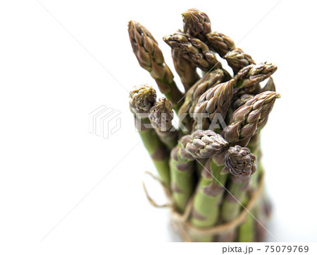Fresh green asparagus Fresh green asparagus 75079769