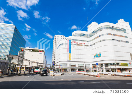 東京　調布駅北口　バスターミナル 75081100