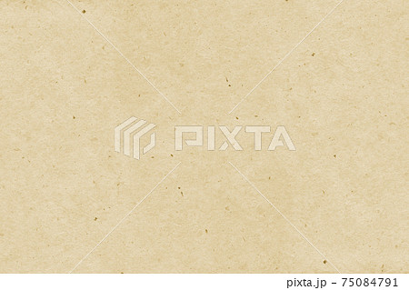 ざらざらした古紙クラフト和紙背景テクスチャ 75084791