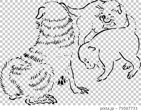 Parent and child of a dog Parent and child of a dog 75087733