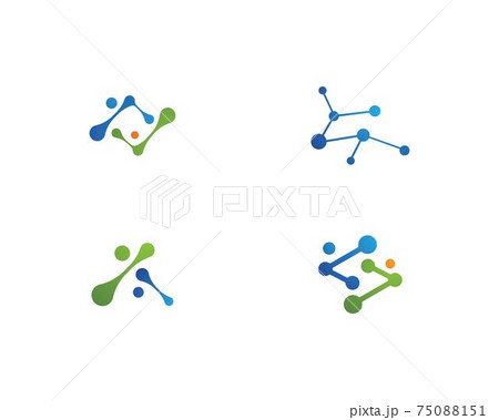 molecule logo vector molecule logo vector 75088151