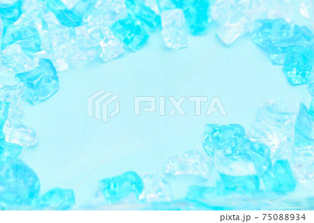 プラスチックストーンで海中をイメージ プラスチックストーンで海中をイメージ 75088934