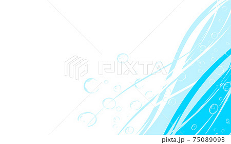 水流 水滴 テクスチャー 水流 水滴 テクスチャー 75089093