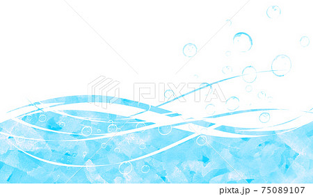 水流 水滴 テクスチャーのイラスト素材