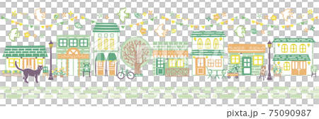 Busy cityscape 75090987