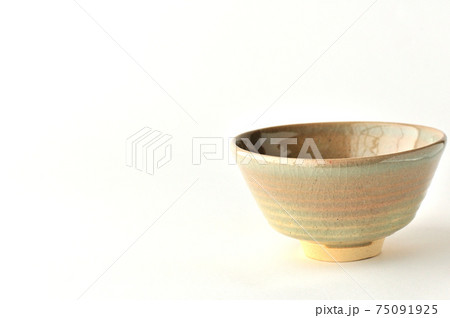 伯耆焼萩手井戸茶碗と茶筅 伯耆焼萩手井戸茶碗と茶筅 75091925