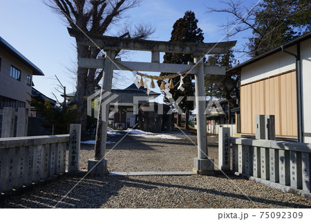 城下町盛岡の観光名所 三ツ石神社 城下町盛岡の観光名所 三ツ石神社 75092309