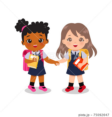 Friends At School Clip Art