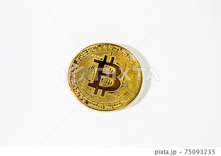 置いてあるビットコイン 75093235