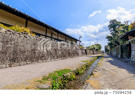 武家屋敷通り 長崎県島原市 武家屋敷通り 長崎県島原市 75094256