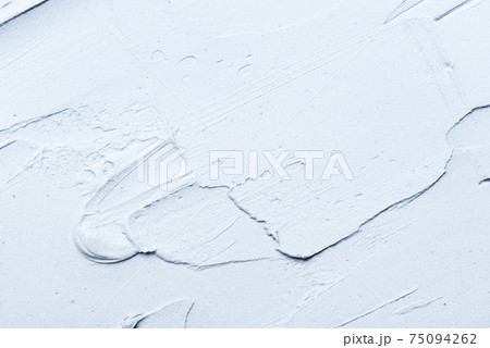 Texture of blue cosmetic clay. Texture of blue cosmetic clay. 75094262