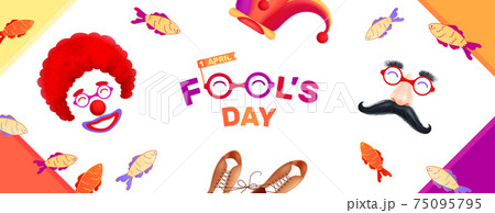 Fools Day Horizontal Composition 75095795
