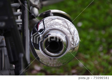 バイクと桜 バイクと桜 75096581