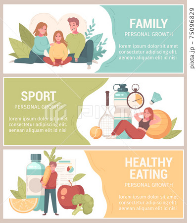 Personal Growth Tips Banners 75096829