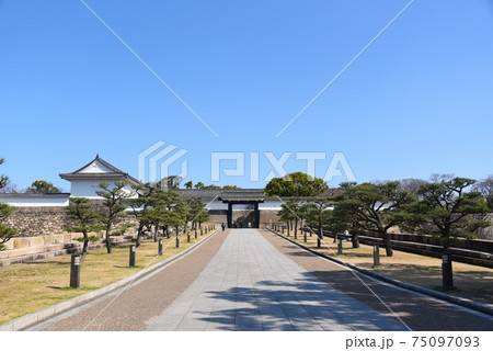 大阪城大手門 75097093