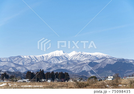 冬の蔵王山 冬の蔵王山 75098435