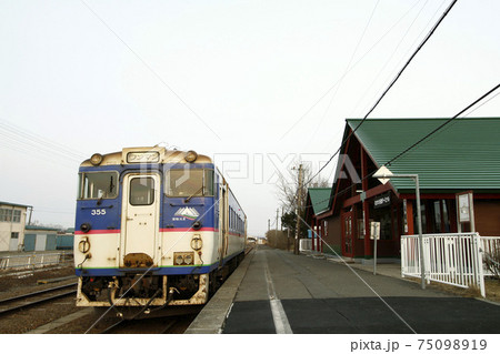 鵡川駅　JR鵡川駅　日高本線　終着駅　存続区間 75098919