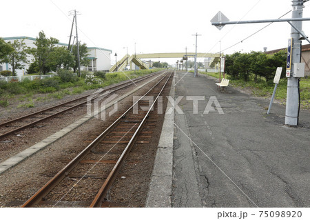 鵡川駅　JR鵡川駅　日高本線　終着駅　存続区間 75098920