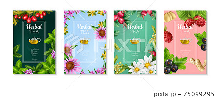 Herbal Tea Poster Set 75099295