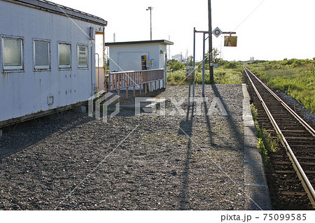 浜厚真駅　JR浜厚真駅　日高本線　存続区間 75099585