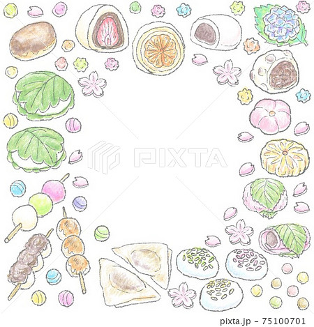 和菓子色々 75100701