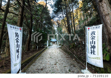 日本最古の産金地跡　 黄金山神社 75109110