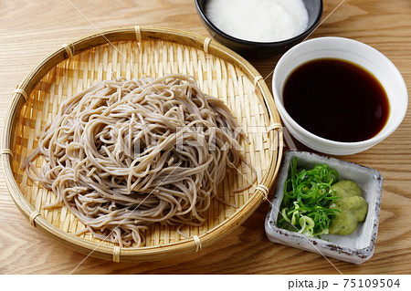 ざる蕎麦　山芋　とろろ 75109504