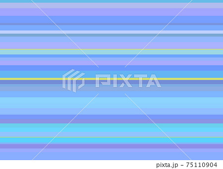 鮮やかな青のストライプの背景のイラスト素材