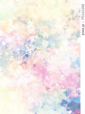 鮮やかな花びらテクスチャ背景のイラスト素材