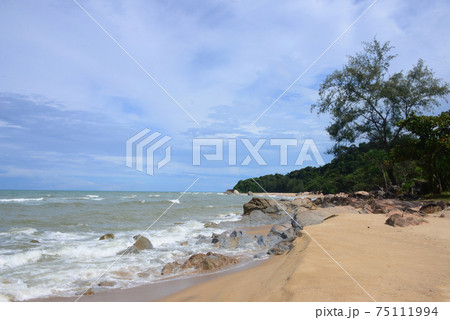 Ao Manao Beach Part of Ao Manao-Khao Tanyong National Park. Ao Manao Beach Part of Ao Manao-Khao Tanyong National Park. 75111994