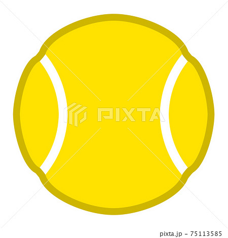 テニスボールのイラスト素材