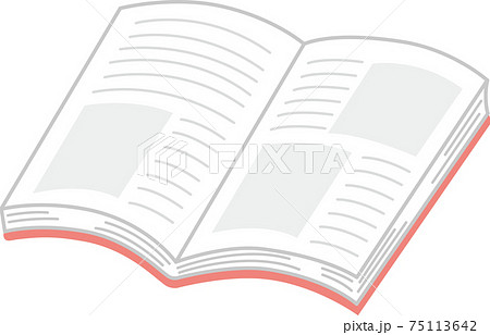 開いた本 75113642